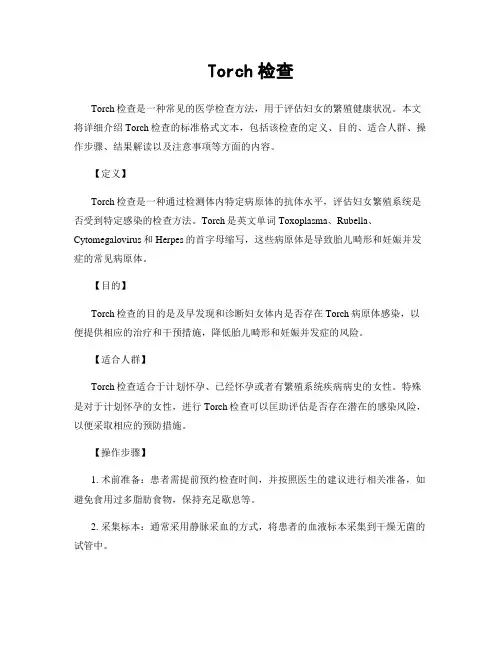 Torch检查