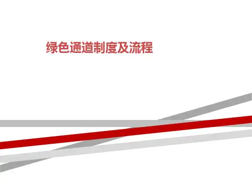 绿色通道制度及流程.ppt