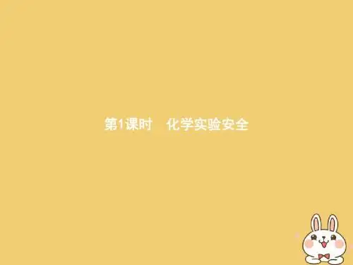 2018高中化学第一章从实验学化学1.1.1化学实验安全课件新人教版必修1