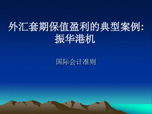 外汇套期保值案例