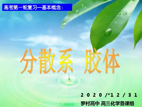 人教化学必修物质的分类PPT完整版4