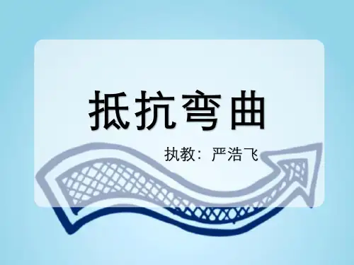 《抵抗弯曲》PPT优秀课件下载1