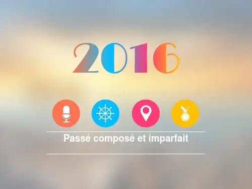 法语语法：复合过去时和未完成过去时Passé composé et imparfait