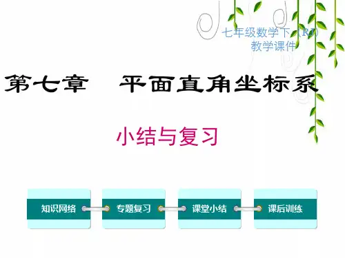 人教版七年级下册数学第七章 小结与复习课件