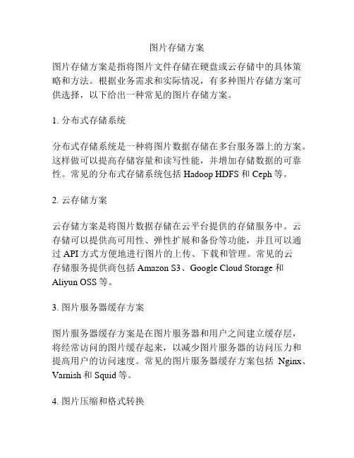 图片存储方案