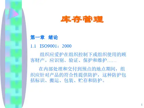 精选库存管理相关资料