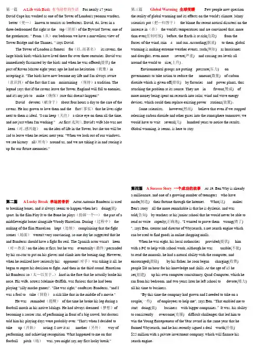 2013年职称英语综合A考试袖珍版