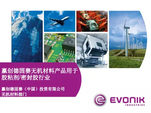 赢创德固赛无机材料在胶粘剂密封胶中的应用