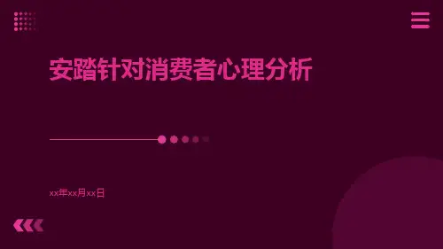 安踏针对消费者心理分析