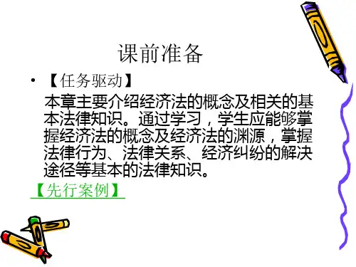 经济法ppt课件完整版