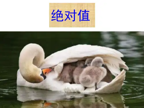 人教版七年级数学上册课件：.4绝对值