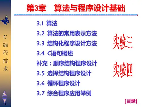 算法与程序设计基础PPT课件