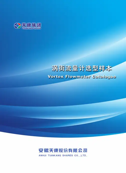 2013涡街流量计样本