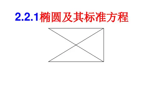 高中数学选修二《椭圆及其标准方程》课件