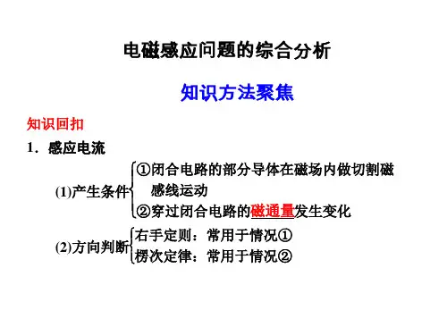 电磁感应问题的综合分析 (1)