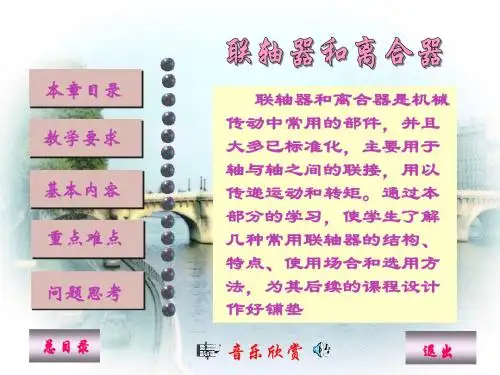 滑块联轴器十字滑块联轴器