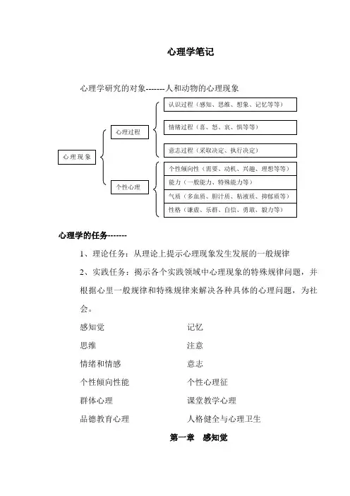 心理学笔记