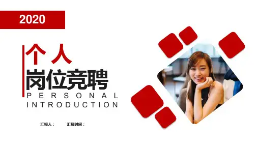 竞聘管理岗位PPT百度云下载