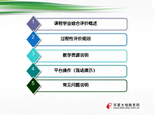 网络学习指导手册