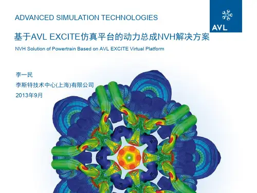 基于AVL EXCITE仿真平台的动力总成NVH解决方案