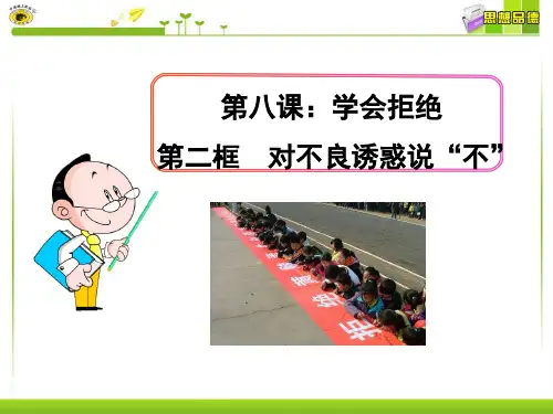 第二框 对不良诱惑说“不”PPT课件
