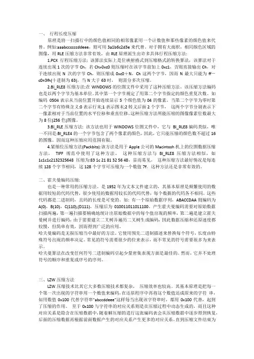 压缩算法