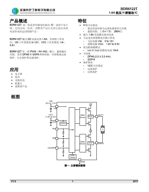 BDR6122T-无线充电专用驱动芯片