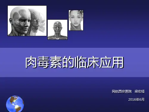 肉毒素的临床详解