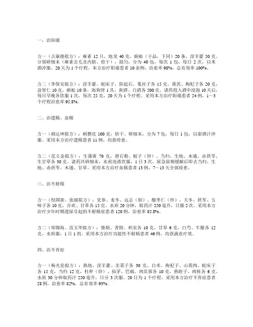 首批国家级名老中医经验精选