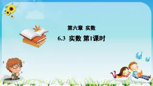 全国优质课一等奖初中数学七年级下册《实数》公开课精美课件