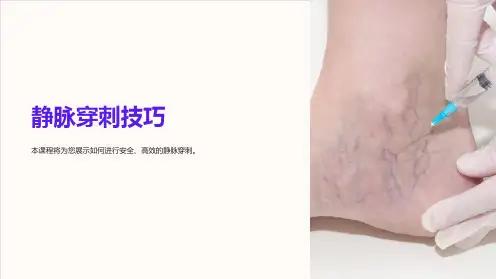 《静脉穿刺技巧》课件