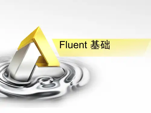 Fluent6.3_入门基础培训