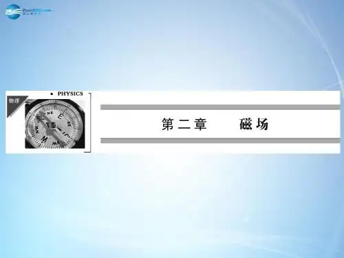 【全优课堂】2014秋高中物理 第2章 三磁场对通电导线的作用课件 新人教版选修1-1