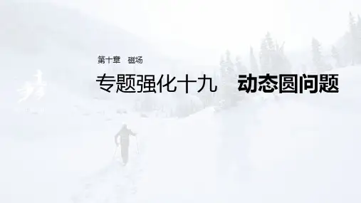 高考物理一轮复习(新高考版2(粤冀渝湘)适用) 第10章 专题强化19 动态圆问题