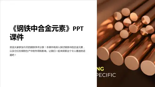 《钢铁中合金元素》课件