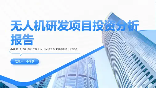 无人机研发项目投资分析报告