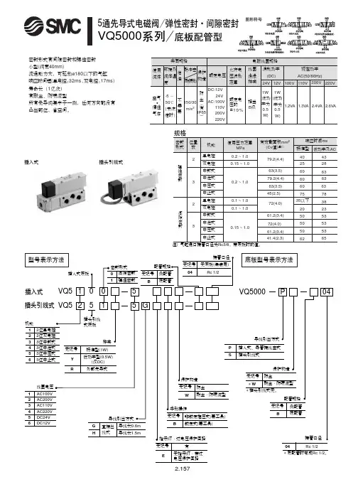 SMC气动第二册(方向控制元件)C