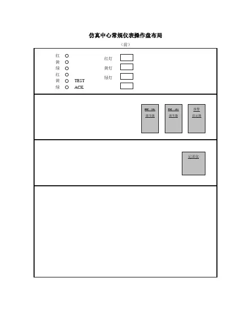 仪表接线图