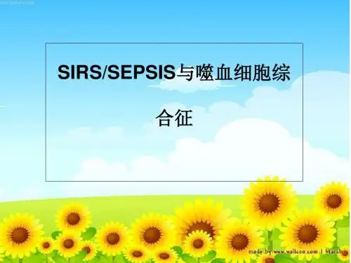 嗜血细胞综合征-PPT文档资料