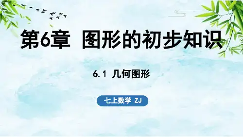6.1 几何图形七年级上册数学浙教版