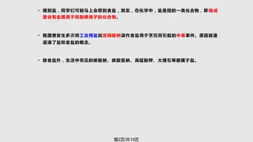 课题1生活中常见的盐第一课时.pptx