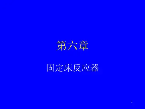 第六章 固定床反应器