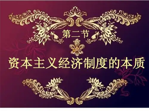 第二节 资本主义经济危机的本质(免费)