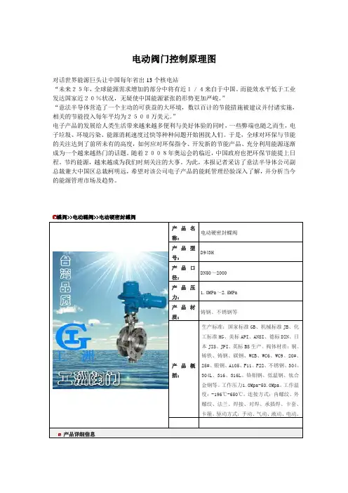 电动阀门控制原理图