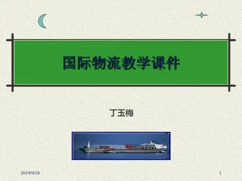 章国际物流概述ppt课件