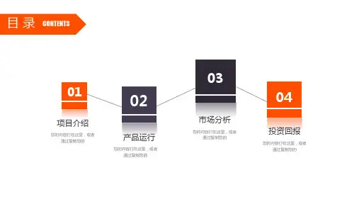 医疗器械商业计划书模板ppt