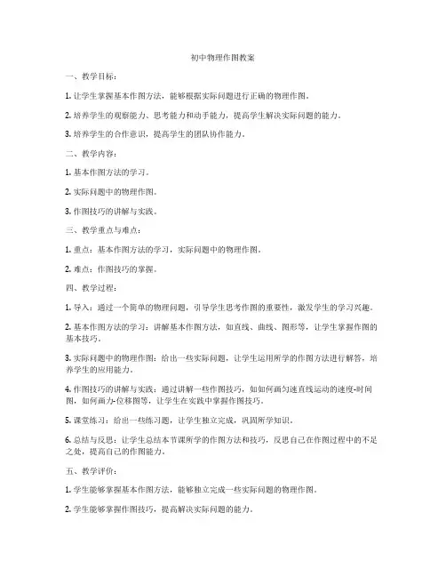初中物理作图教案