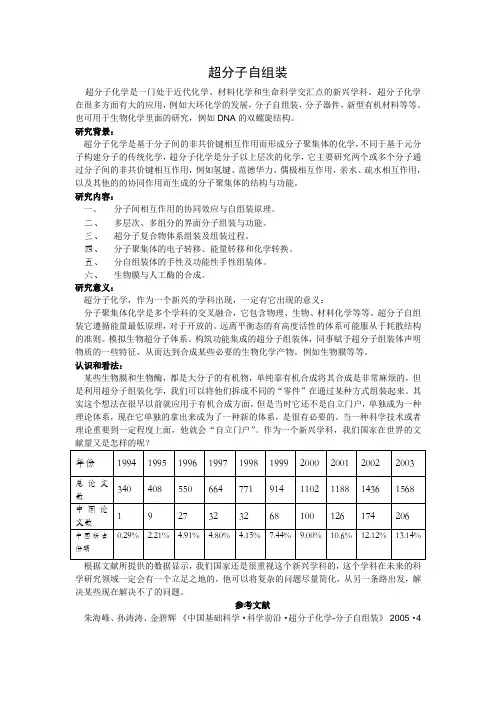 超分子化学