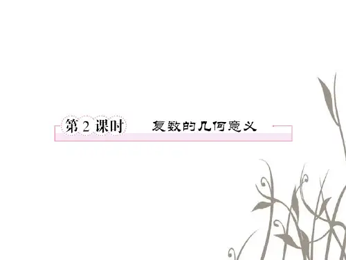 高中数学 2、312复数的几何意义课件 新人教A版选修12