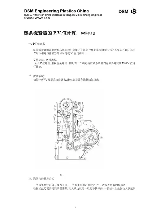 张紧器PV值